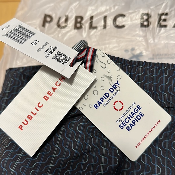 PUBLIC BEACH
Wave Beach Swim Shorts - Men's - Picture 7 of 9